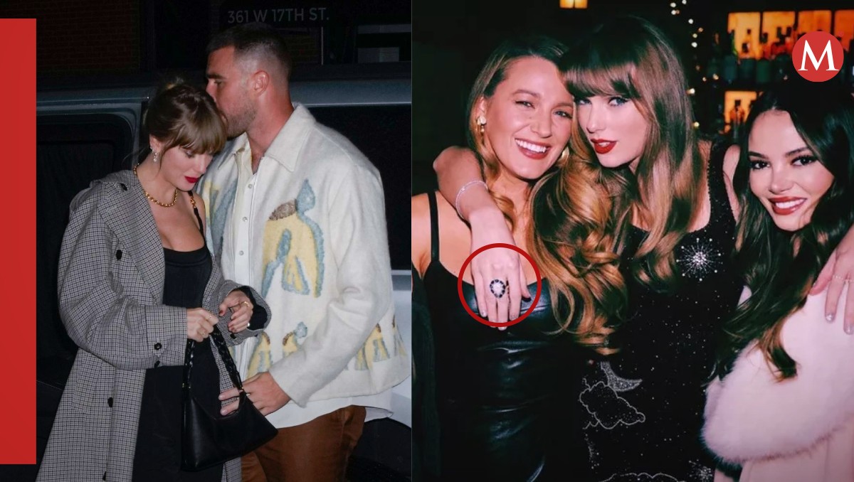 Taylor Swift y su nuevo anillo de diamante