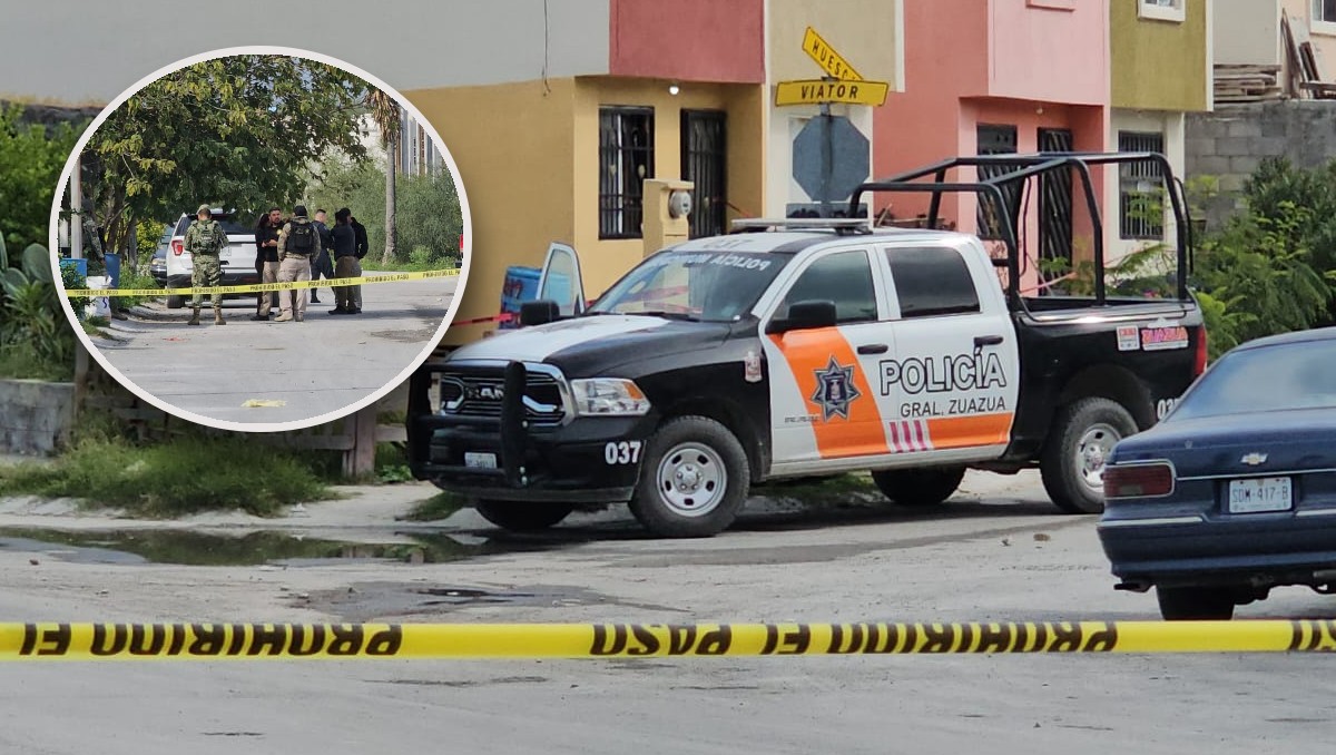 Hombre encuentra muerto a su hermano y al perro dentro de una casa en Zuazua, Nuevo León
