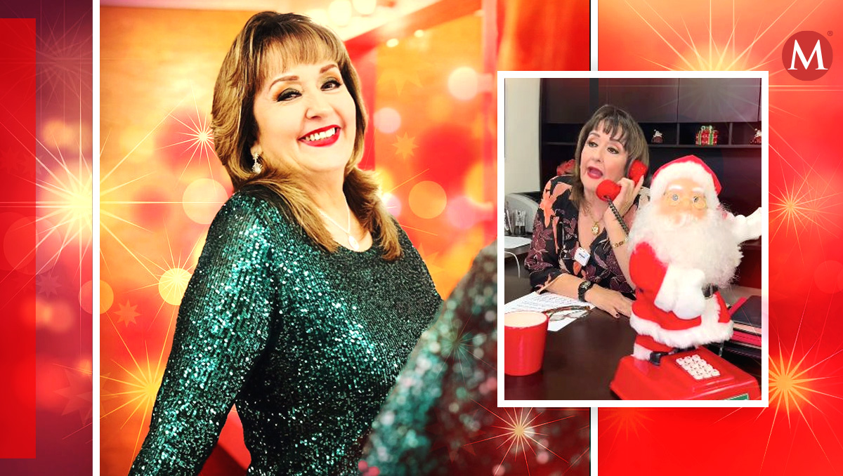 María Julia Lafuente se ha mostrado como una gran fan de las fiestas navideñas. (Antonio Texta)