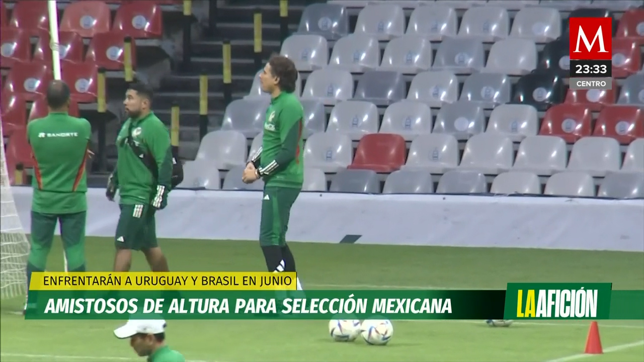 Selección mexicana tendrá amistosos de altura contra Uruguay y Brasil