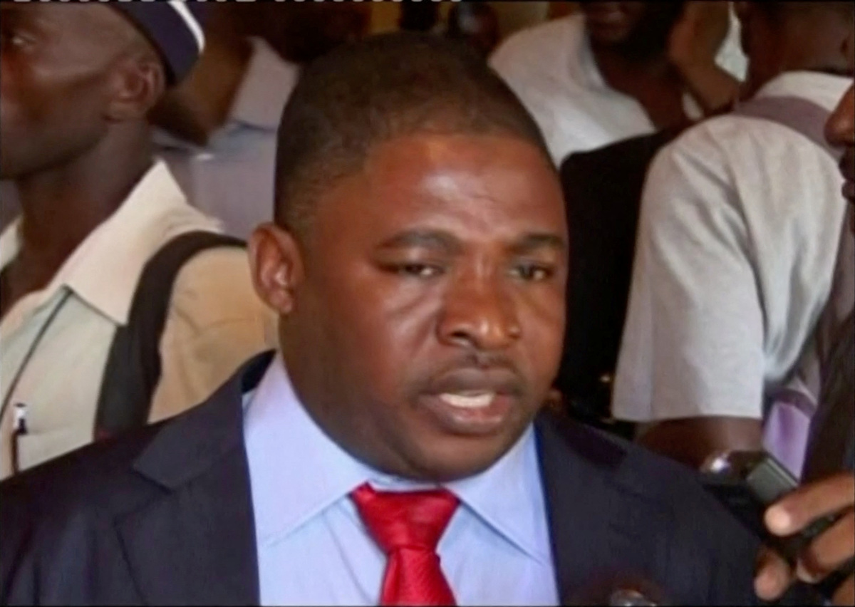 El entonces senador haitiano Joseph Joel John habla en Puerto Príncipe, Haití | Agencia Reuters