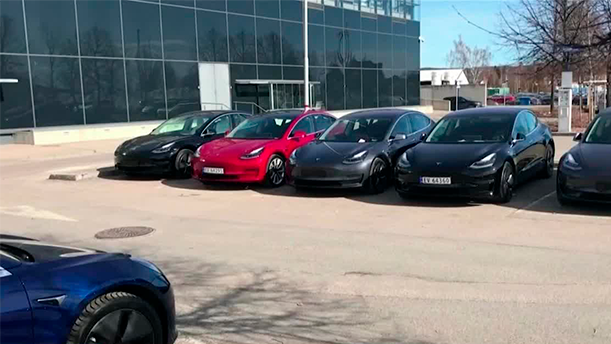 Sindicat danés huelga Tesla
