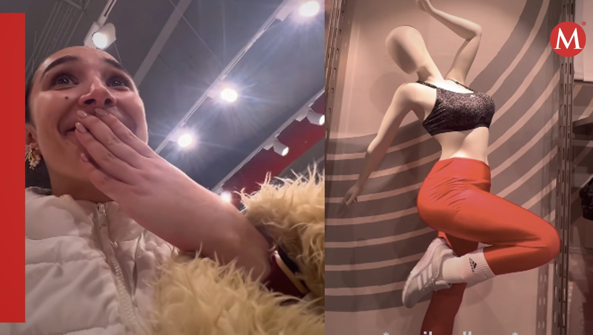 Video viral. Joven llora al ver maniquí con cuerpo “parecido” al suyo