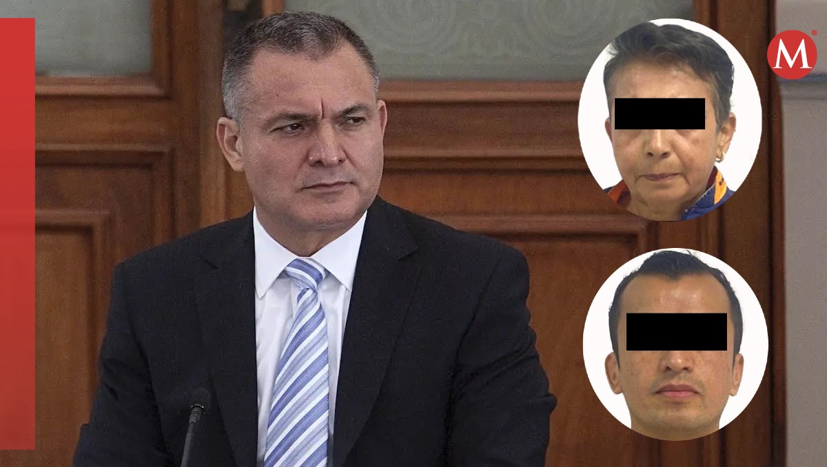 Vinculan a proceso a hermana y sobrino de García Luna. (Especial)