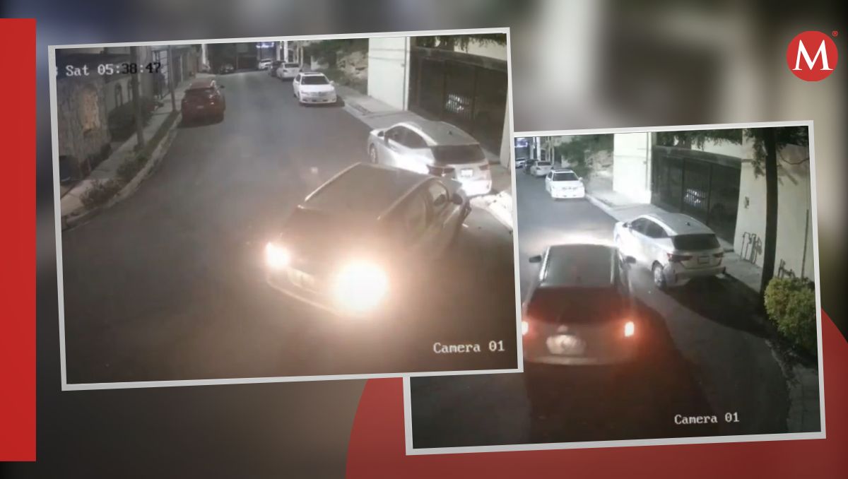 La camioneta tipo SUV circulaba a alta velocidad y se estrelló contra el auto compacto | Especial