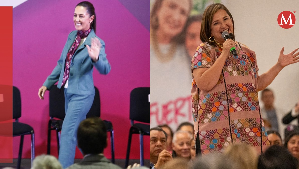 Claudia Sheinbaum y Xóchitl Gálvez | Fotos: Ariana Pérez & Víctor Gahbler