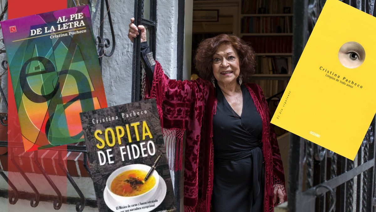 Cuáles son los libros de Cristina Pacheco. (Especial)