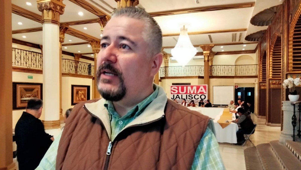 Jorge Carlos Ruiz, integrante de Suma Jalisco (Roberto Hurtado)