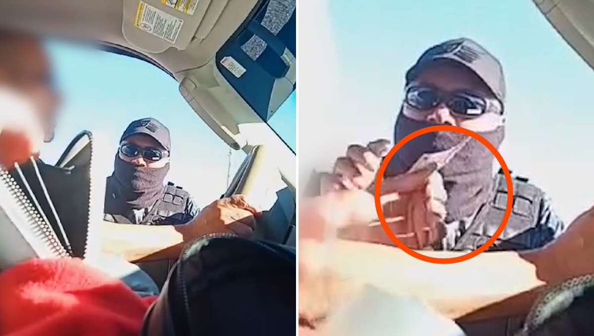 Policía pidió dinero en retén de seguridad en Zacatecas. | Especial