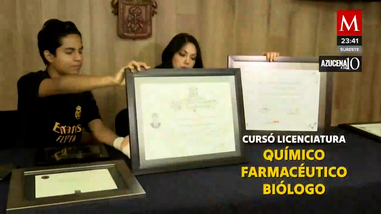 Prodigio de 13 años concluye maestría en biología molecular en Guadalajara