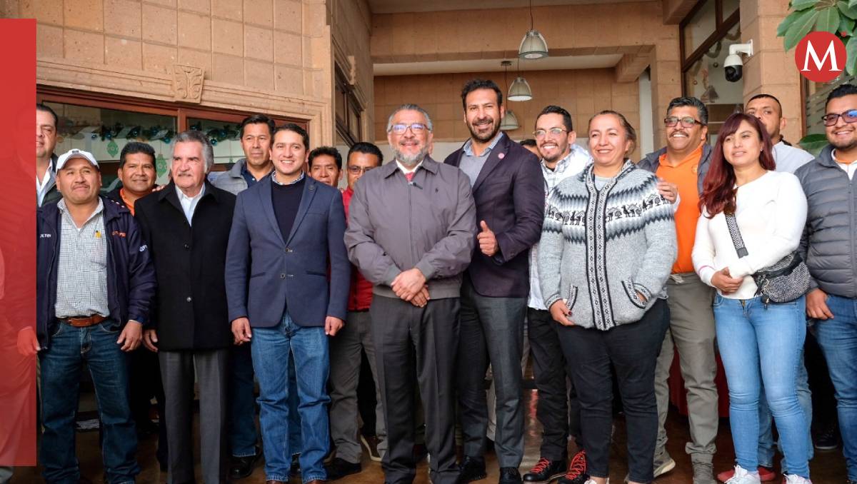El secretario General de Gobierno, Horacio Duarte, y funcionarios | (Especial)