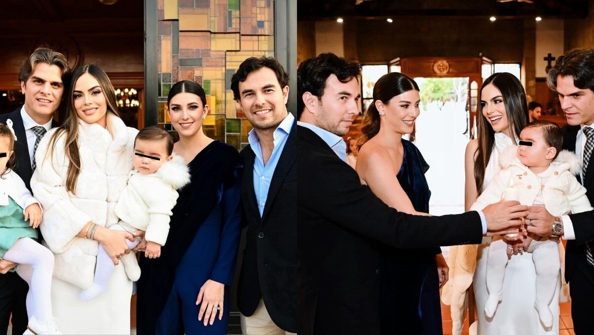 Sergio Pérez es el padrino del bebé de Ximena Navarrete (Instagram @ximenanr)