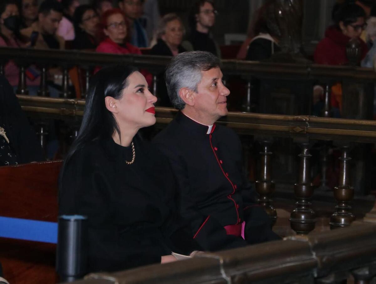 La alcaldesa también anunció la celebración del Primer Festival de Música Sacra. | Especial.