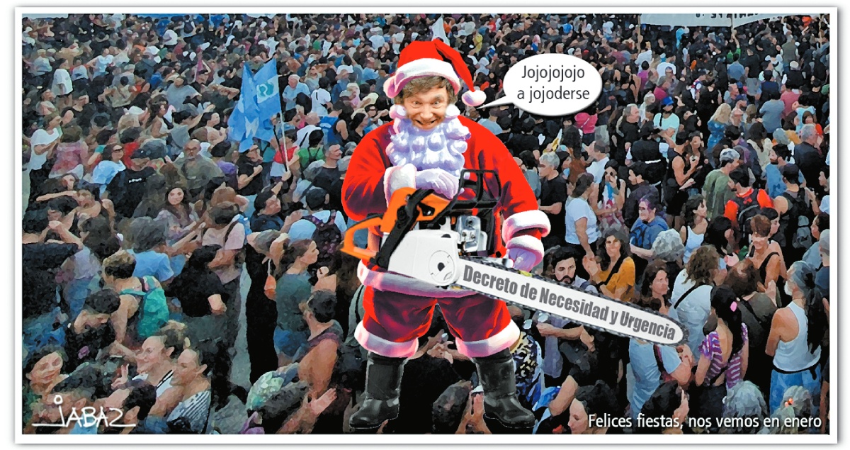 El país de Nunca Jabaz/No llores por ti, Argentina