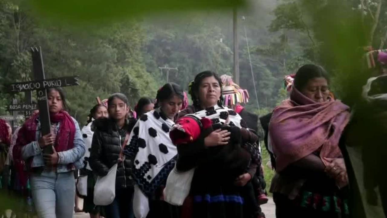 Familiares y sobrevivientes conmemoran 26 años de la matanza de Acteal en Chiapas