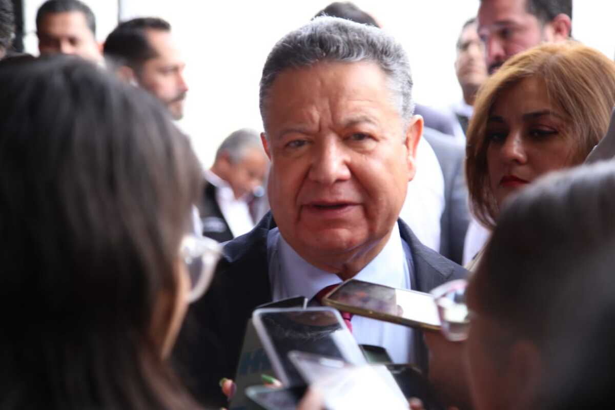 Julio Menchaca Salazar, gobernador de Hidalgo. (Maribel Calderón)