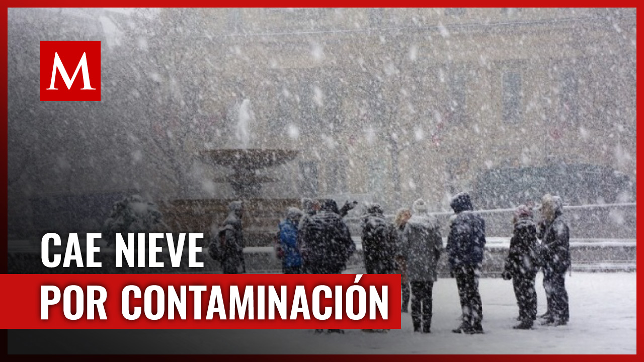 Nieva por la contaminación: El impactante suceso climático en Molesey, Inglaterra