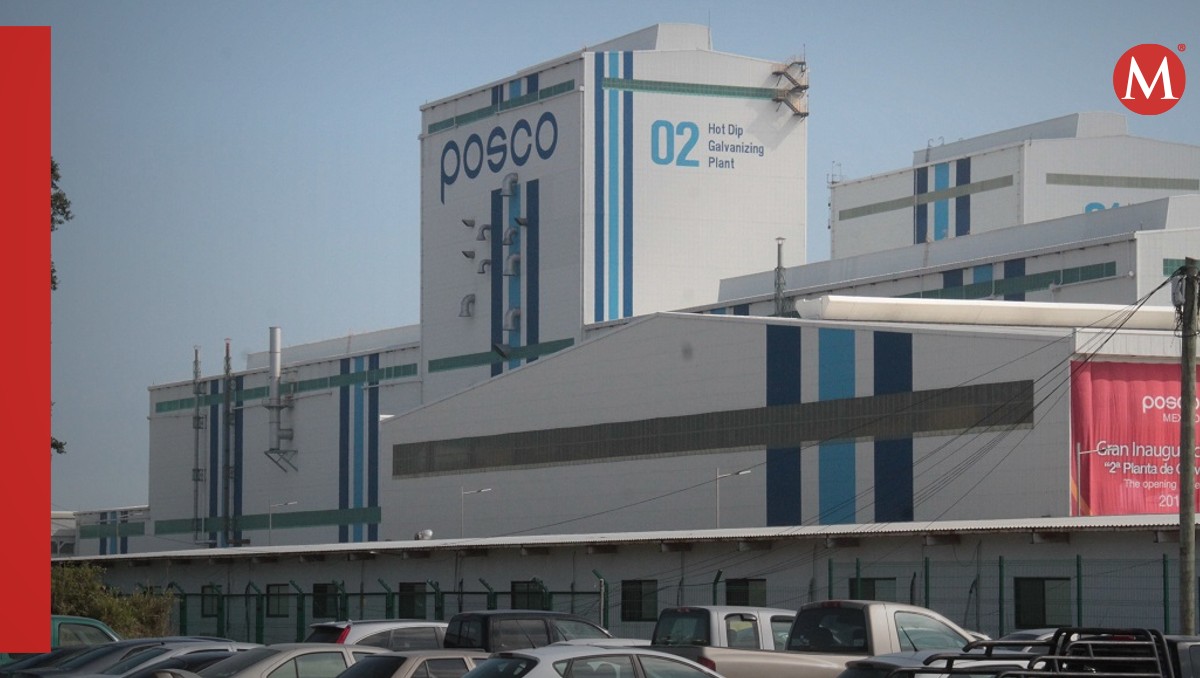 Planta de la empresa coreana Posco en Altamira, Tamaulipas.