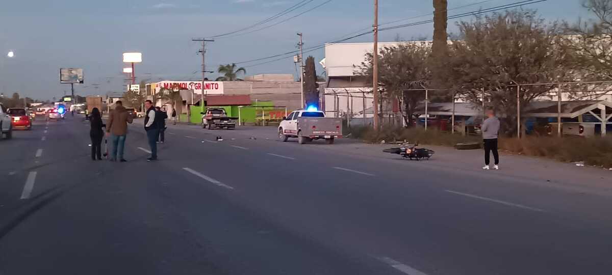 El accidente se presentó alrededor de las 06:15 de la tarde. (Especial)