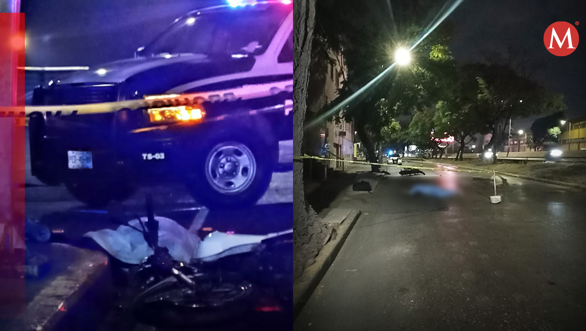 El hombre que circulaba por Circuito Interior no portaba casco de seguridad. | Especial