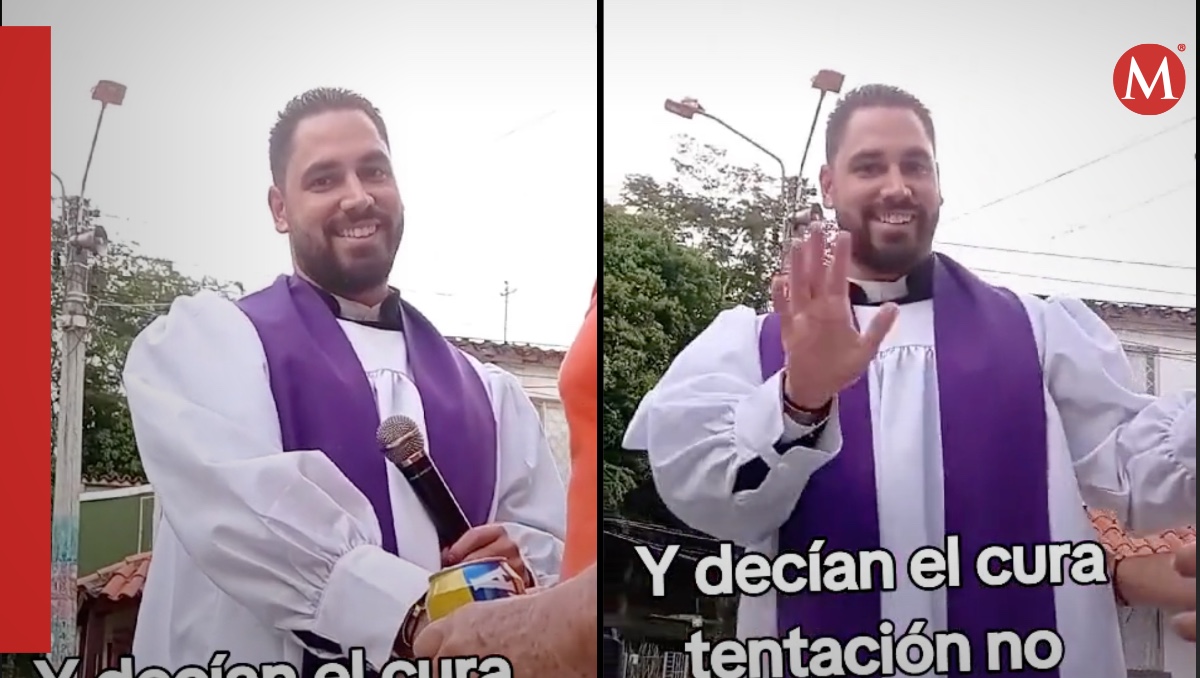 Sacerdote alborota a TikTok pues consideran que es una tentación | ESPECIAL