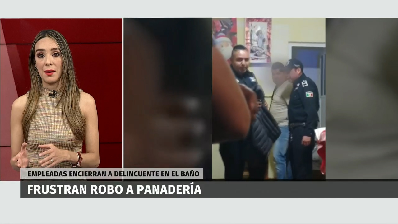 Trabajadores frustran robo a panadería