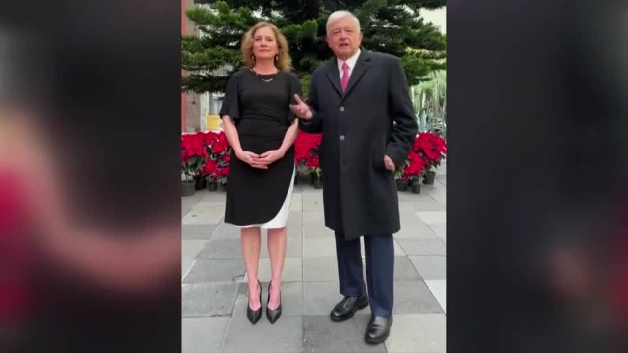 AMLO desea lo mejor en Navidad a la ciudadanía y llama a la paz en su mensaje