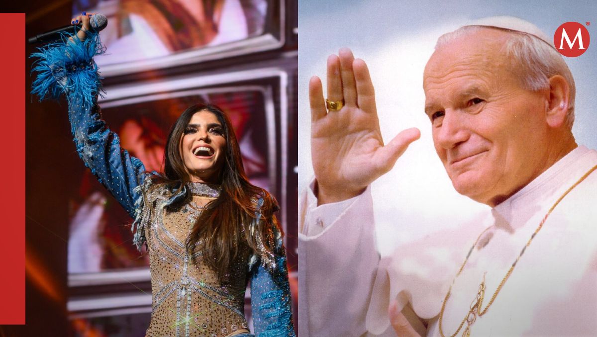 Ana Bárbara interrumpió misa de Juan Pablo II | Especial