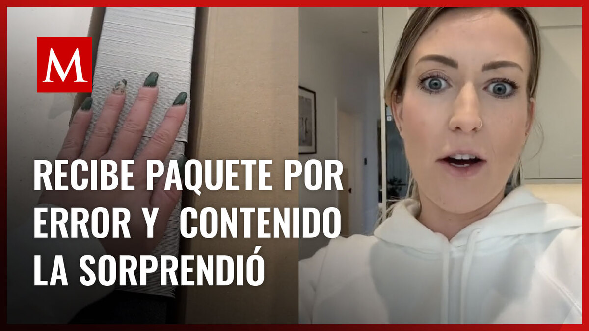Mujer recibe paquete por error y sus seguidores reconocieron su honestidad
