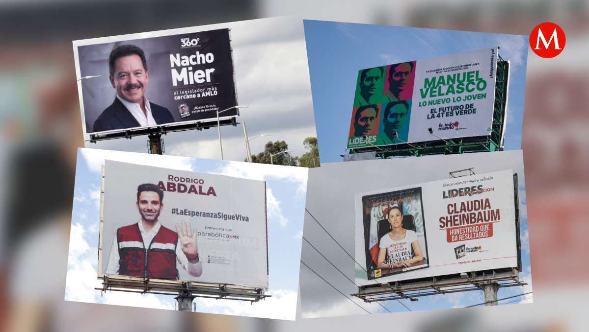 Aspectos de espectaculares en Puebla | Agencia Enfoque