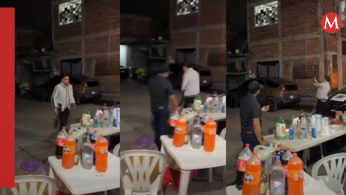 Captan a hombres disparando al aire en Michoacán durante Nochebuena | Especial