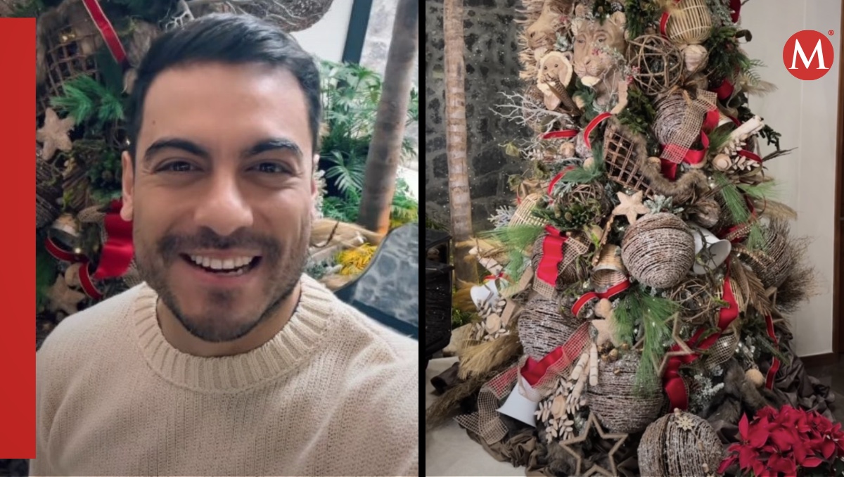 Carlos Rivera defiende su árbol de navidad en honor a León | ESPECIAL