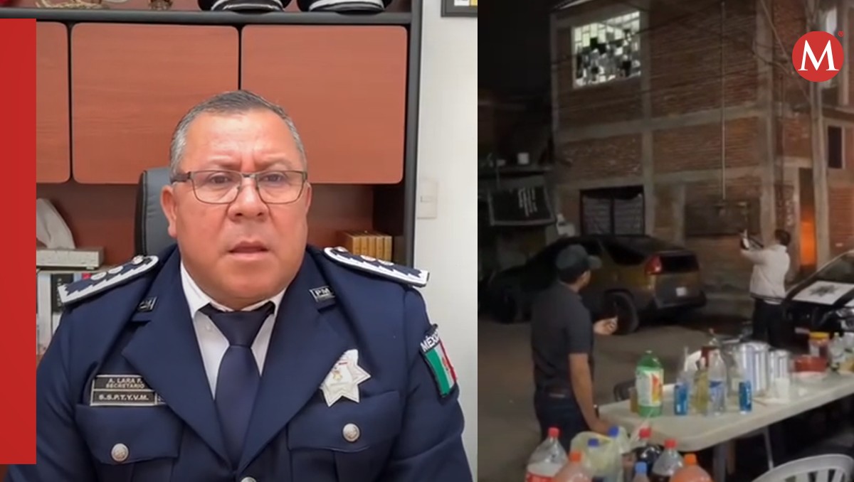 Cesan a policía tras realizar disparos al aire en Uruapan, Michoacán | Especial
