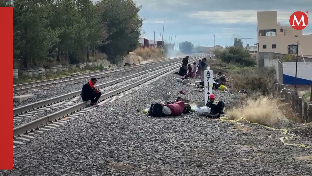 Migrantes desafían frío y operativos en ruta hacia Juárez en Navidad | Omar Hernández H.
