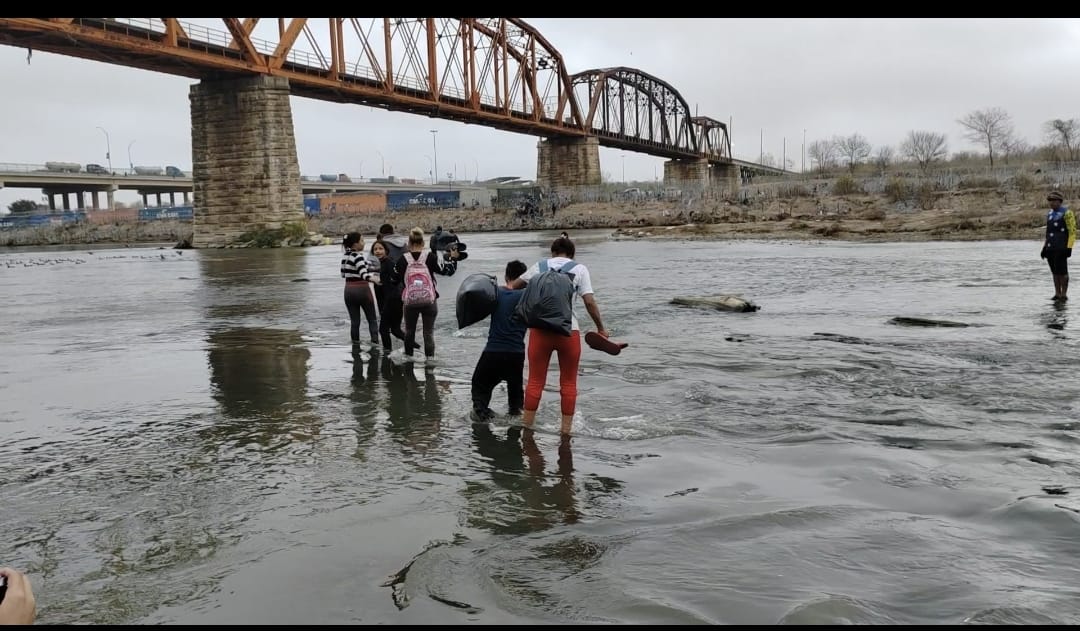 Piedras Negras reporta un mayor flujo de migrantes en diciembre del 2023, oscila entre los 3 mil a 5 mil indocumentados. | Especial