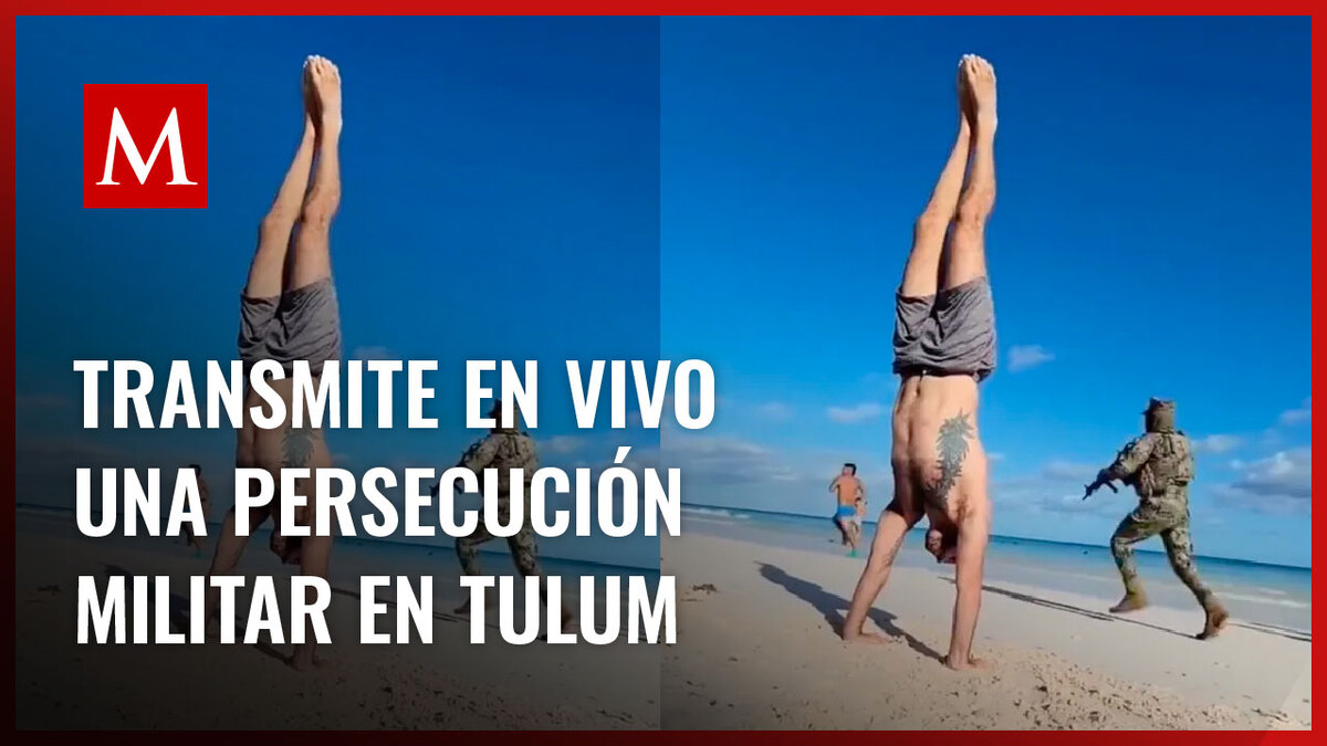 Profesor de yoga capta una supuesta persecución mientras se encontraba realizando una transmisión
