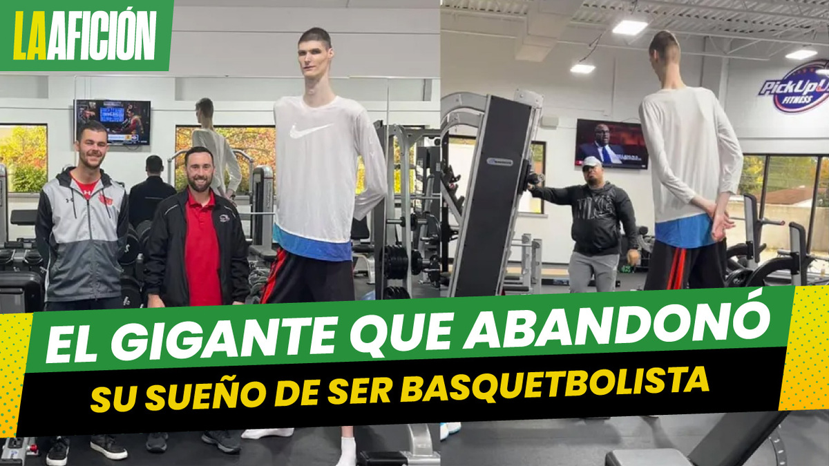Robert Bobroczky, el gigante de 2.31 metros que soñaba con jugar NBA