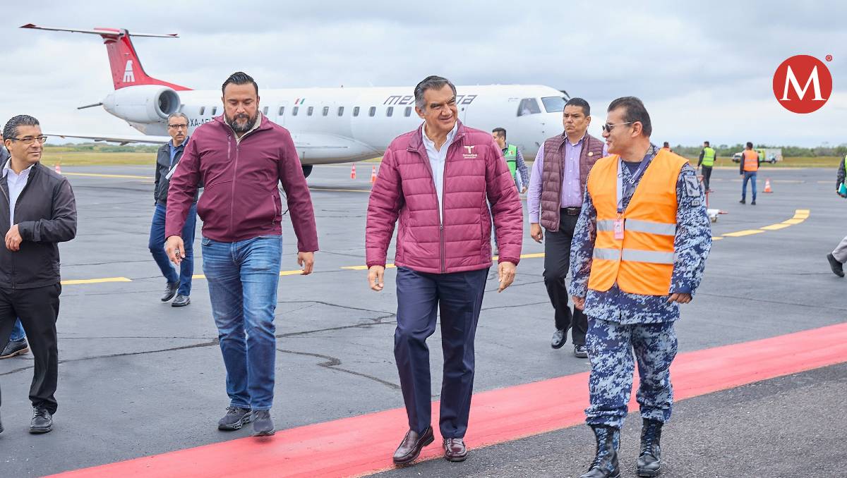 Américo Villarreal celebra llegada de Mexicana a Tamaulipas. (Cortesía)