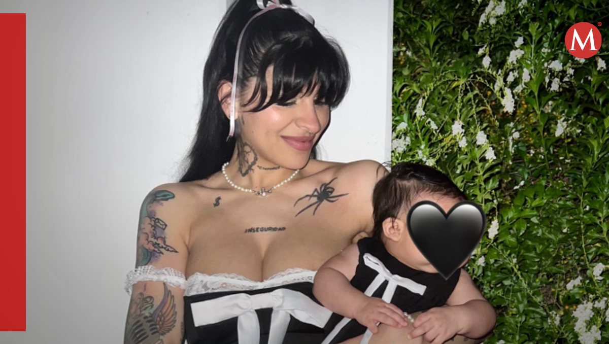 Cazzu junto a su hija Inti | Instagram