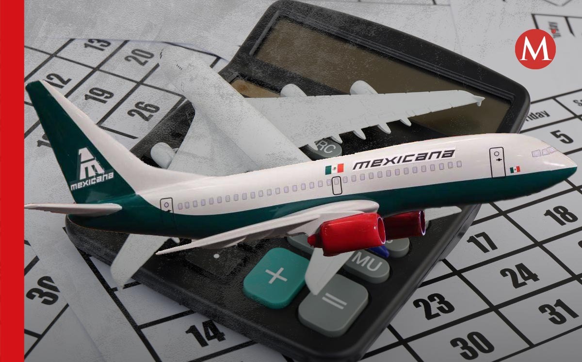 El vuelo de Mexicana de Aviación MXA1200. | Especial
