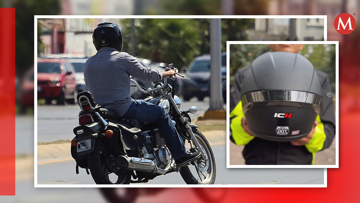 Para la primera fase del programa de seguridad vial, la Semovi regalará 3 mil cascos. | Especial