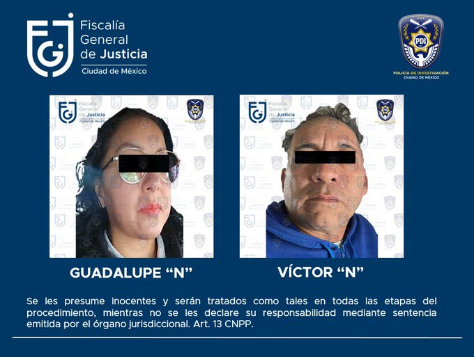 Fiscalía da cumplimiento a dos personas.