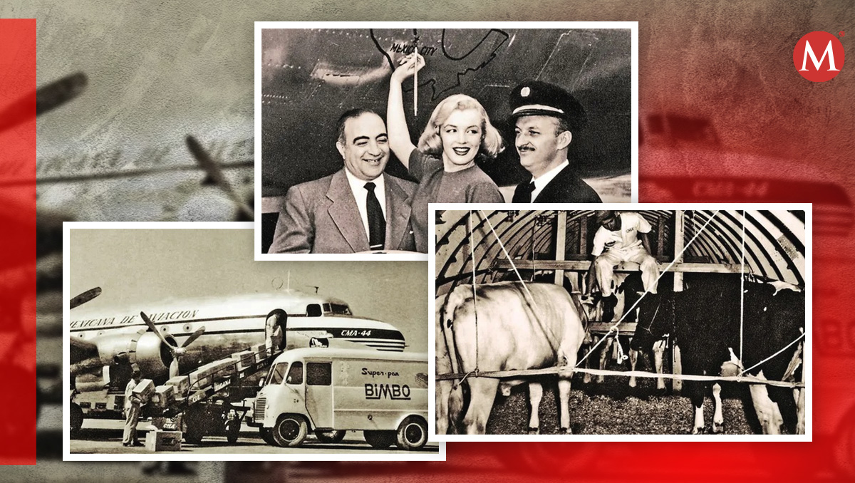 Mexicana de Aviación era elegida por celebridades. | Libro Mexicana, La primera siempre será la primera