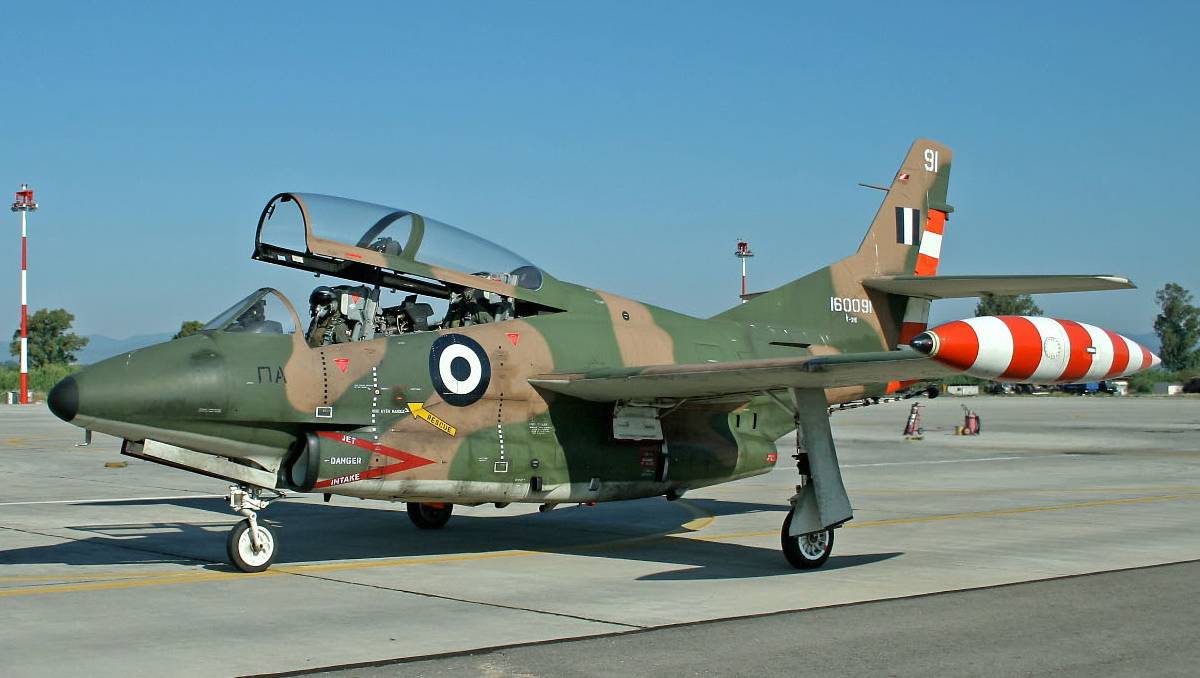 La aeronave T-2 Buckeye quedó destruida por el impacto | Especial