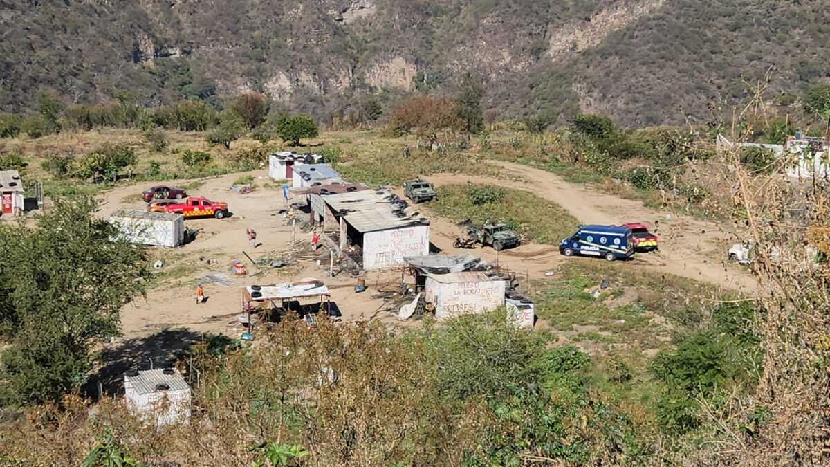 Incendio en polvorín de Tonalá. (Cortesía)