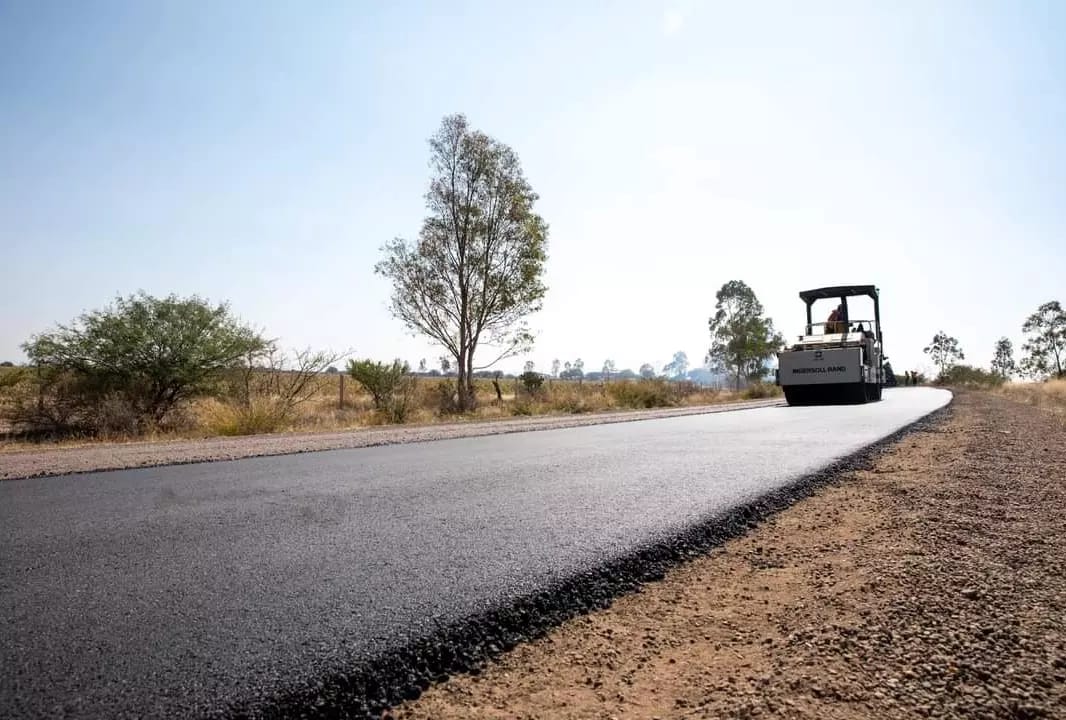 Parte de esta inversión se utilizó en la pavimentación con concreto hidráulico