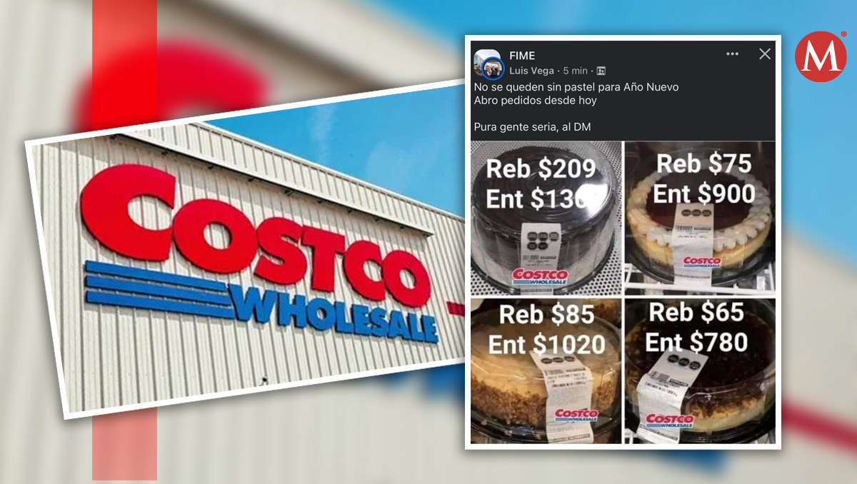 Venta de pasteles en Costco. Foto: Especial