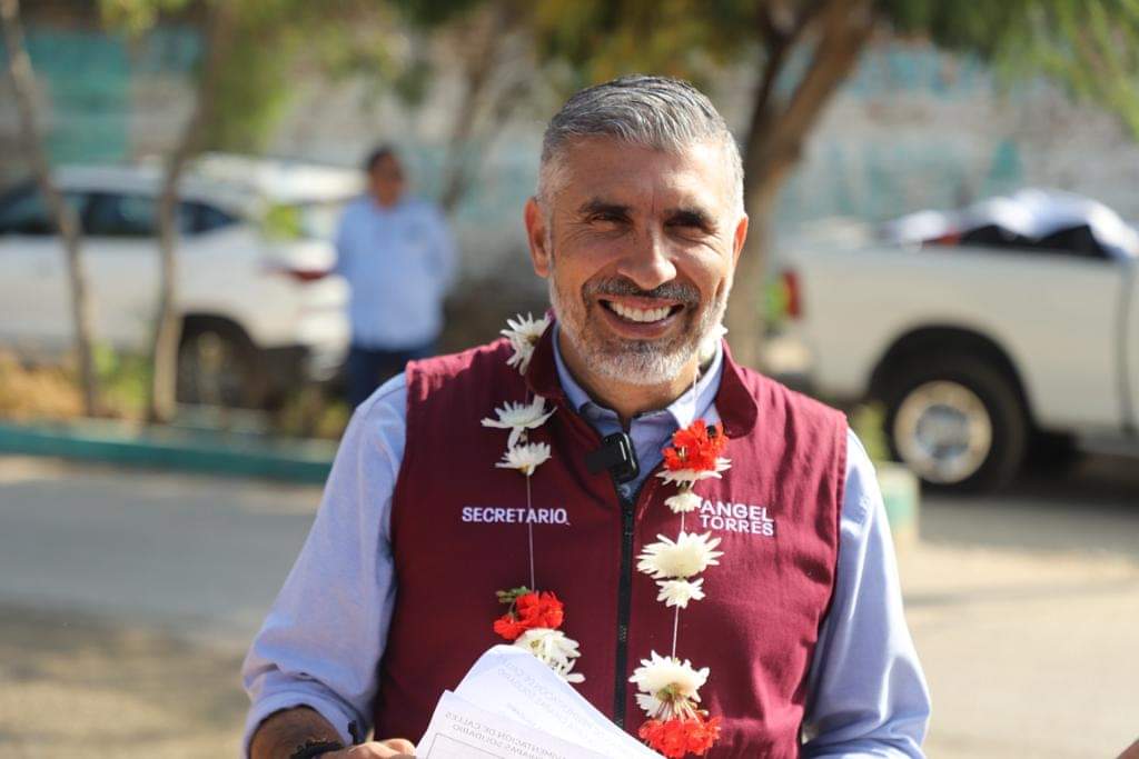 Ángel Torres, secretario de Obras Públicas de Chiapas (Redes Sociales)