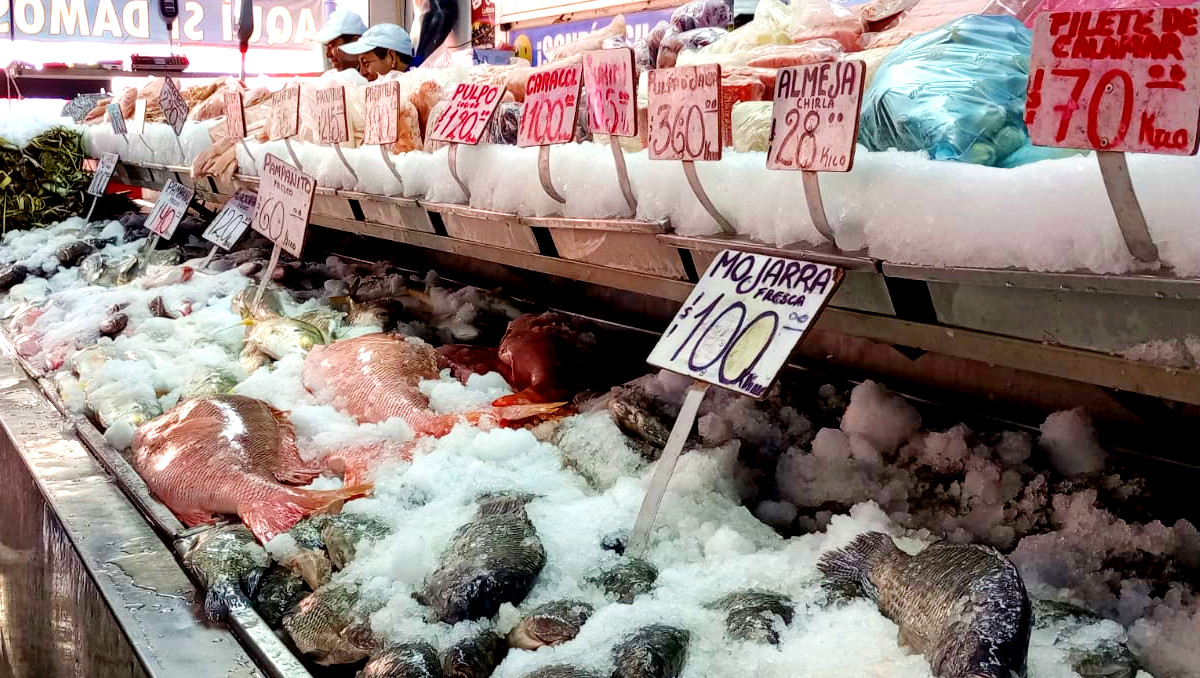 Calle de los mariscos en Puebla | Abigail García