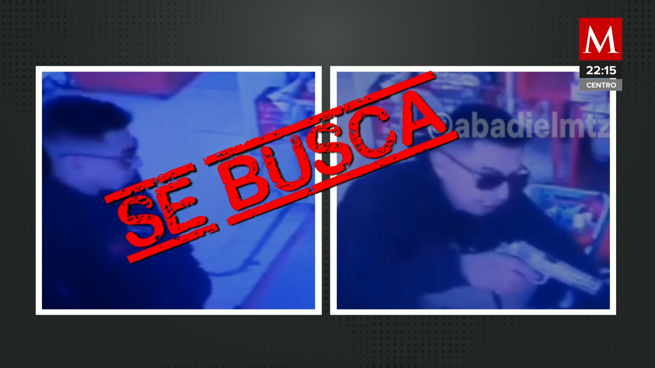 Cámaras de seguridad captaron a sujeto asaltando tienda en Edomex